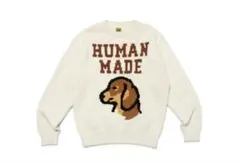 HUMAN MADE Dachs Knit Sweater "White"のサムネイル