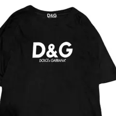 D&G DOLCE&GABBANA ビッグロゴ Tシャツ ブラックのサムネイル