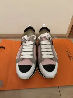 HERMES スニーカー アスリート37.5 - メルカリ