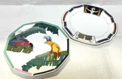 資生堂　ノベルティAlthea Wilson デザイン 大皿 2枚セット535のサムネイル