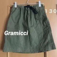Gramicciオリーブグリーン スカート KIDS 130のサムネイル