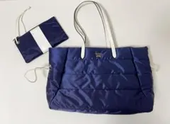 【美品】Samantha Thavasa ネイビー トートバッグ/ポーチセット