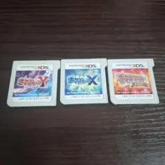 r*a様 ポケモン 3DSソフト2本セット XY オメガルビー 動作確認済