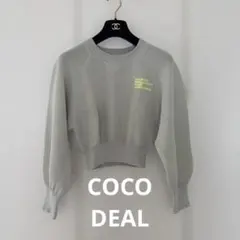 COCODEAL♧クロップド丈 ニット セーター②のサムネイル