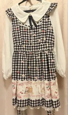 LIZ LISA doll チェック柄ワンピース 新品未使用タグ付き LIZ LISA doll - リズリサドール 赤チェック ワンピースの通販 by