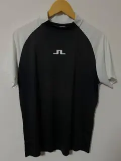 J.LINDEBERG ジェイリンドバーグ モックネック半袖Tシャツ バイカラーのサムネイル