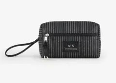 アルマーニエクスチェンジ　AIXロゴ ポーチ