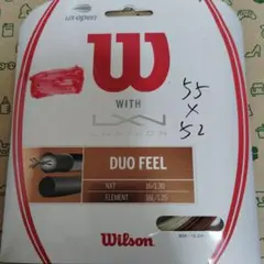 Wilson Duo Feel ガット 16/1.30 16L/1.25