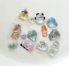 ボンボンドロップシール　オバケーヌ　ぷくぷくシール　立体　3D