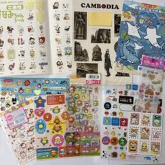 シールセット9点 シール台紙付き