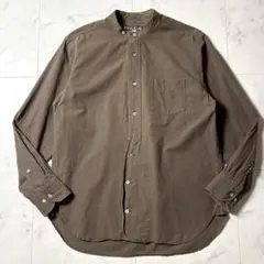 HAVERSACK バンドカラー 長袖シャツ コットン M