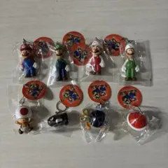 スーパーマリオ マスコットフィギュア キーホルダー セット
