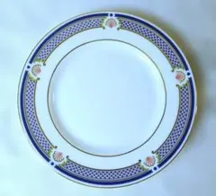 ☆【ウエッジウッド】黒壺英国製WAVERLEYプレート27㎝単品美品