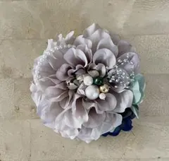 コサージュ/116 ラベンダークリーム　ハンドメイド　卒業式　入学式　セレモニー