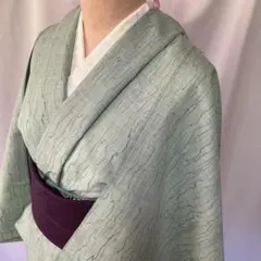 119-8反物　雲か波