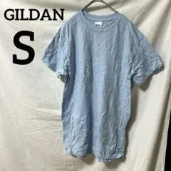 定番✨GILDAN 【S】無地Tシャツ 水色ライトブルーストリート カジュアル