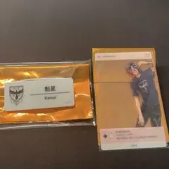 魁星 にじさんじ ネームバッチ SNS風クリアカード