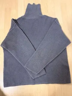 UNITED ARROWS ワッフル タートルネック ニットのサムネイル