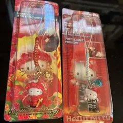 未使用　ハローキティ 桜塚やっくん　コラボストラップ 桜塚やっくんとハローキティのコラボ ストラップ♡ - メルカリ