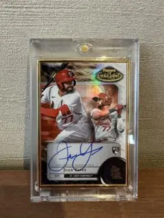 topps 2022 gold label Juan Yepez ルーキーサインのサムネイル