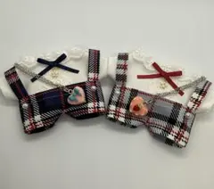 あんスタ　ぬい服　いつぬい　サロペット　ネイビー・水色