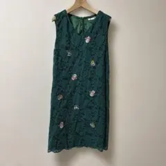AG by aquagirl 花柄刺繍 レース ノースリーブ ワンピースのサムネイル