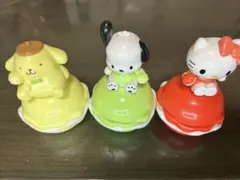 サンリオ マカロンケース キティ 缶バッチ