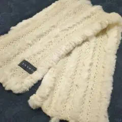 ラビットファー　マフラー