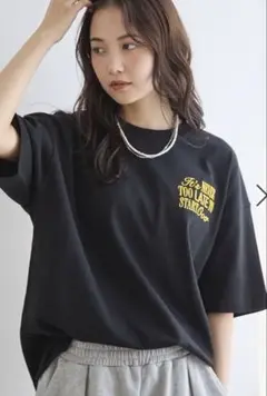 新品未使用タグ付き★PAGEBOY 《UNISEX/タフT》シシュウロゴTシャツ