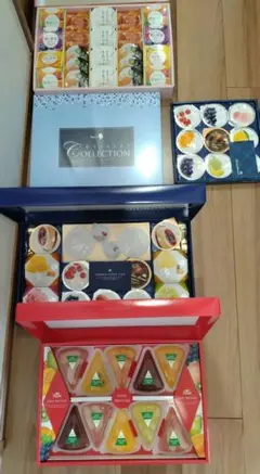 ジュレ 水羊羹 わらび餅 くず餅 おかき 煎餅 クッキー フィナンシェ