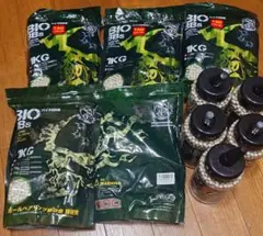 S&T バイオBB弾 0.20g まとめ売り 1kg×5袋＋2000発×5本のサムネイル