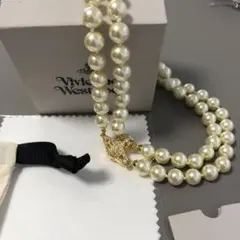 Vivienne Westwood⭐ヴィヴィアン ロング3連パールネックレス⭐4 Vivienne Westwood 3連 パール ネックレス