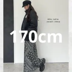 RRmoment ブラック ダウンジャケット 170のサムネイル