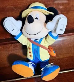 バケパ限定　ミッキーマウス　くっつきぬいぐるみ