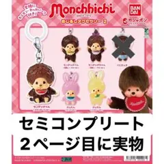 モンチッチ　めじるしアクセサリー2　ガチャ　セミコンプリートセット　11