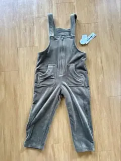 新品タグ付き HIMYZOO ベビーサロペット グレー 110cm