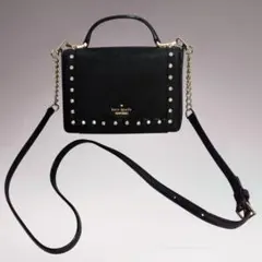 エレガントな 人気 kate spade ブラック 2way ミニショルダー