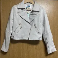 eimy ライダースジャケット M ライトグレーのサムネイル