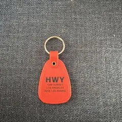 HWY キーホルダー 赤
