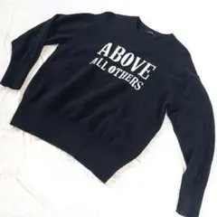 ジャーナルスタンダード ABOVEロゴ ニット ブラック 黒 JOURNAL