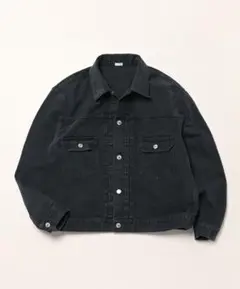 2nd Type Black Denim Jacket