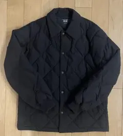 ユニクロ　パフテックキルティングジャケット S ブラック