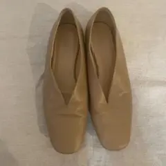 【新品未使用】LEMAIRE レザー　フラット　シューズ LEMAIRE - 新品正規品 lemaire レザーシューズの通販 by cak