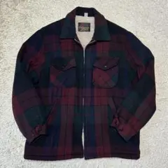 USA製 California Imperial チェック ボアジャケット L