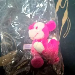 ミニぬいぐるみチャーム　ミッキー