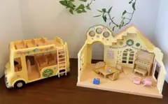 シルバニアファミリー 森のなかよしようちえん•バスセット