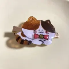 ハンドメイド　猫デザイン ヘアピン