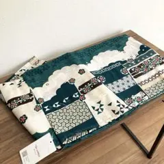 浴衣 青 幾何学模様 スカラップ 新品未使用 フリーサイズ - メルカリ