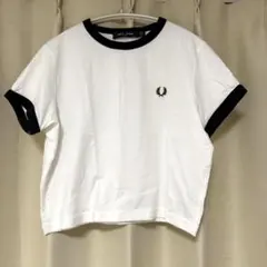 アーバンリサーチ　フレッドペリー　Cropped Ringer T-Shirt