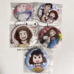 僕のヒーローアカデミア 麗日お茶子 ウラビティ 缶バッジ 5個セット ②